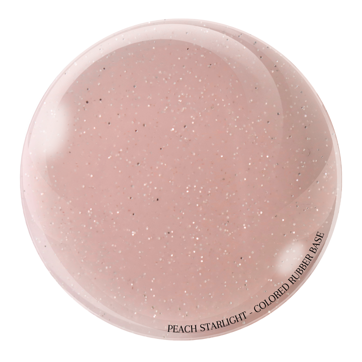 "Peach Starlight" -- HEMA-Free Colored Rubber Base