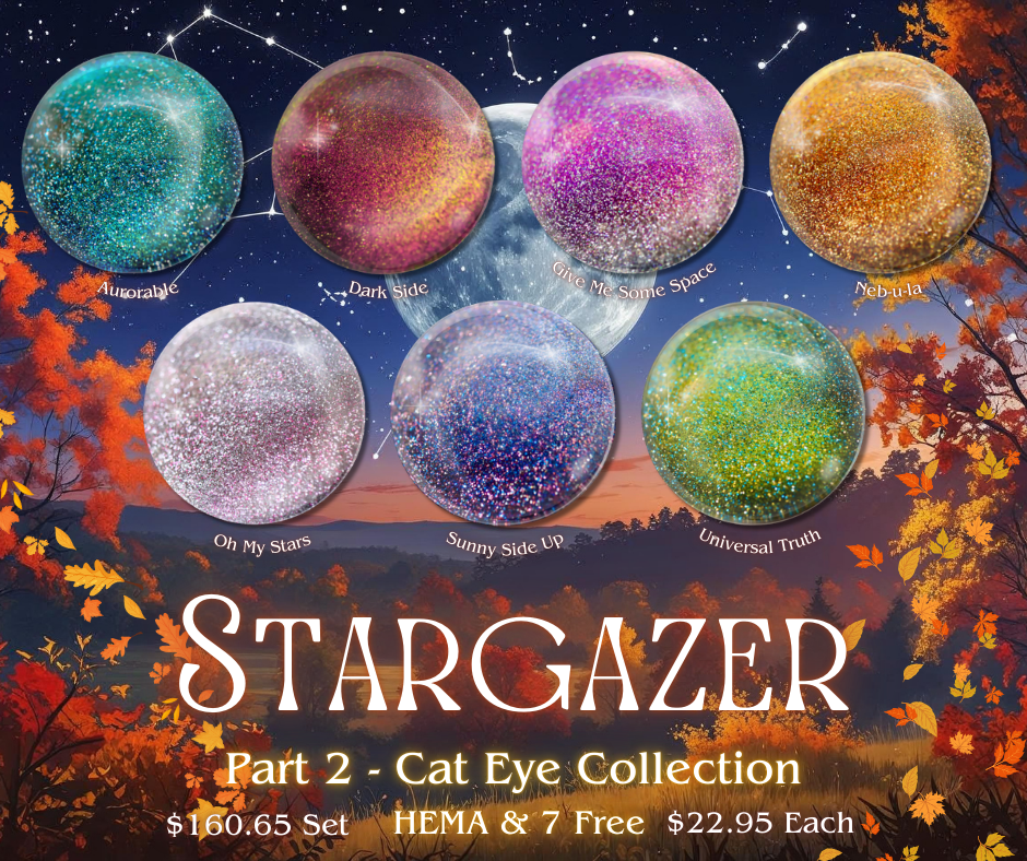 Part 2 Stargazer HEMA-Free Cat Eye Gels -- Full Collection