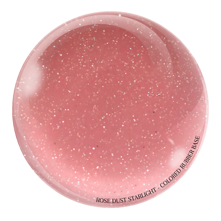 "Rose Dust Starlight" -- HEMA-Free Colored Rubber Base