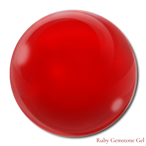 Ruby Gemstone Gel