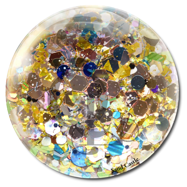 Sand Castle -- Cosmetic-Grade Glitter