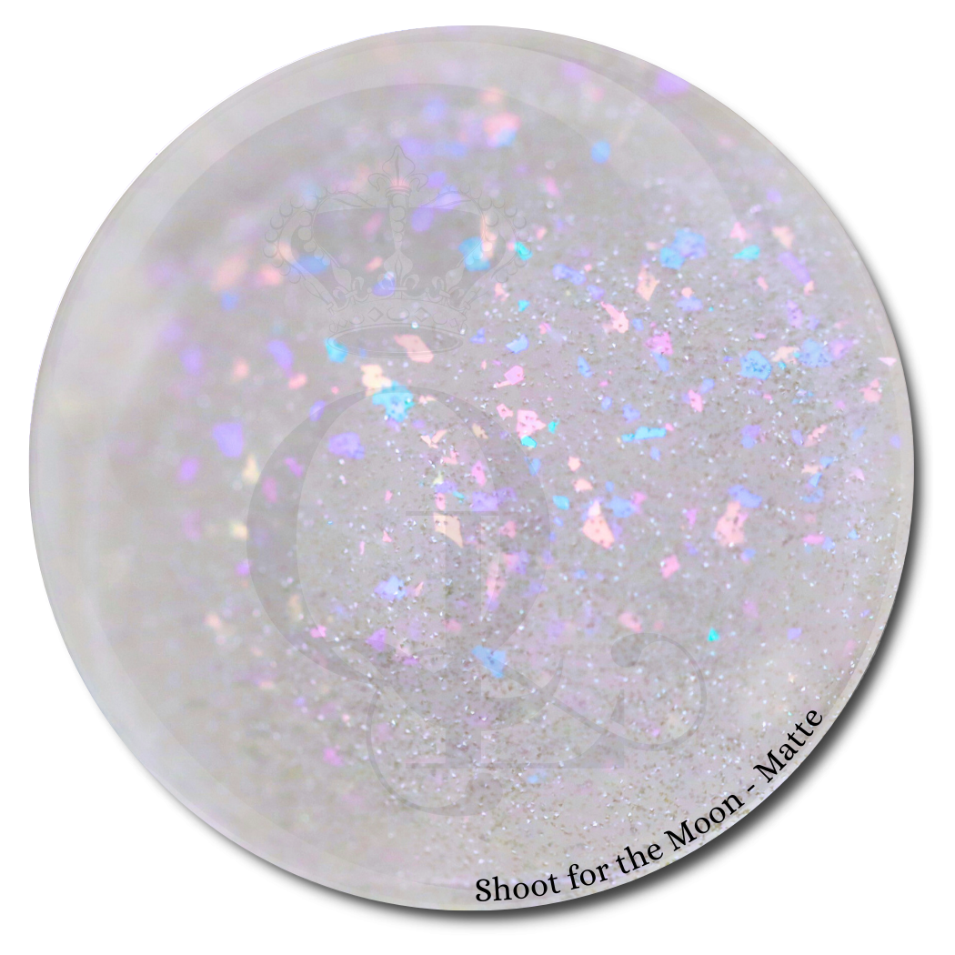 MATTE "Shoot for the Moon" -- HEMA-FREE Matte Hollywood Top Gel