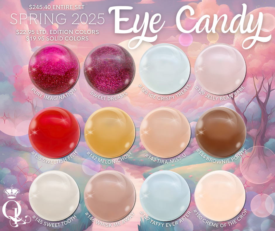 #143 Tira-Miss-U -- Eye Candy Gel Polish: Spring 2025