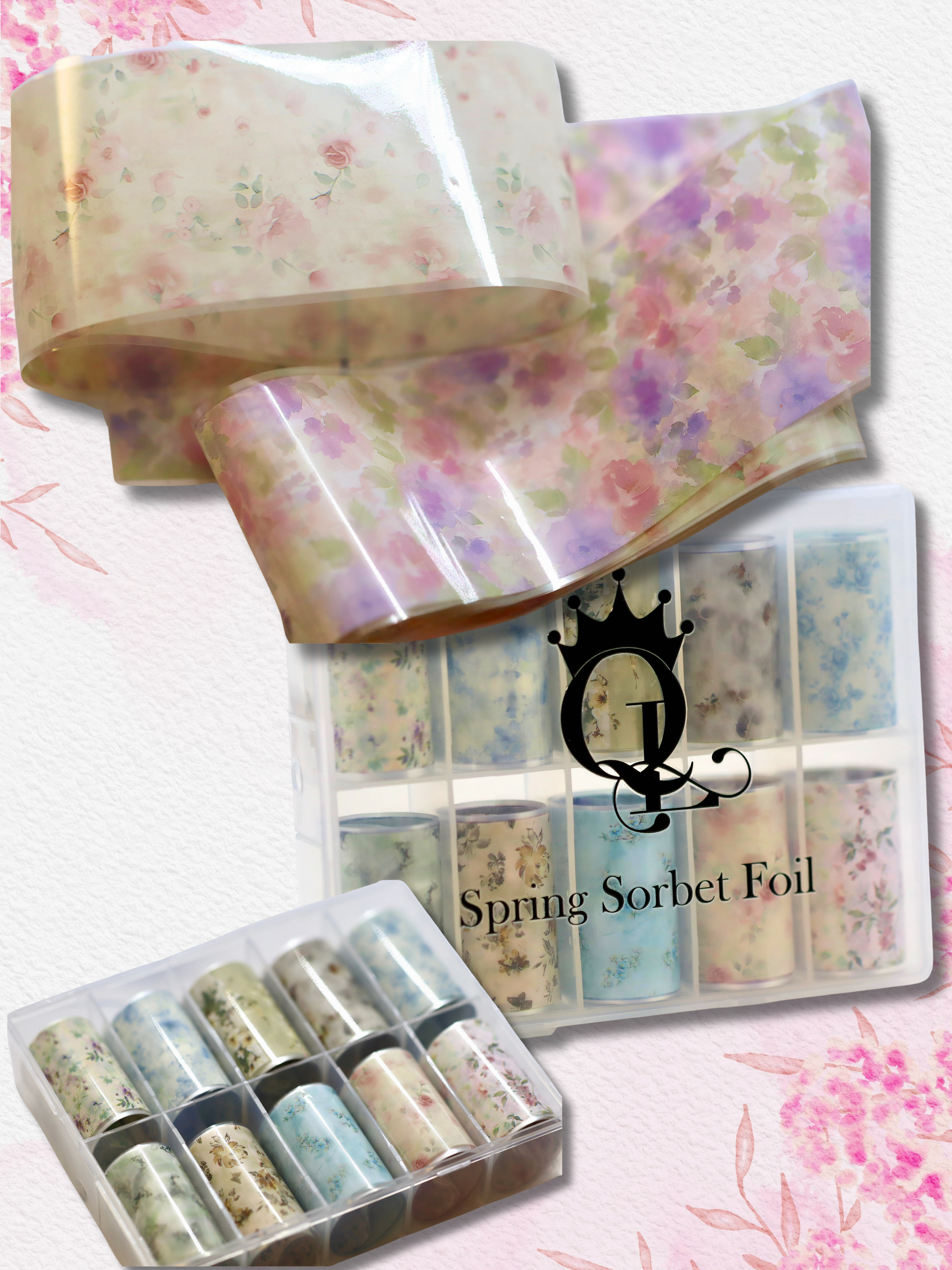 10pc Spring Sorbet Foil Box
