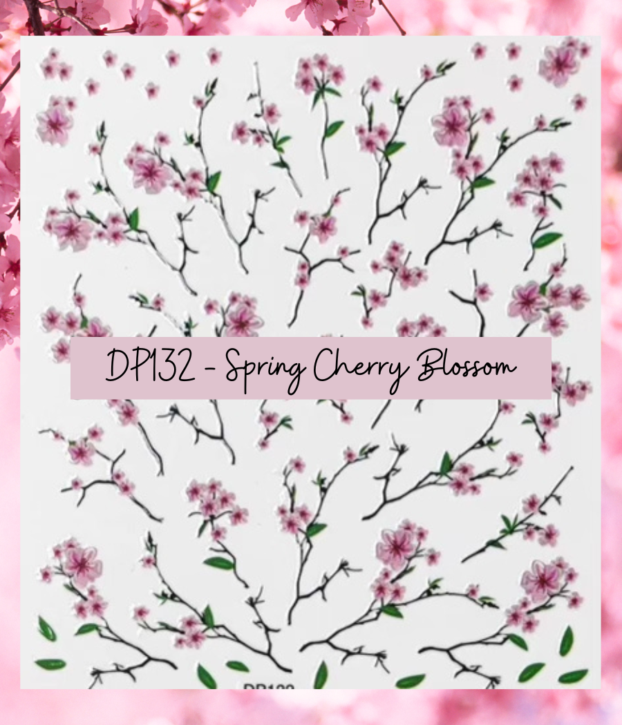 DP132 Spring Cherry Blossom Decals