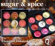 Sugar & Spice -- Watercolor Palette