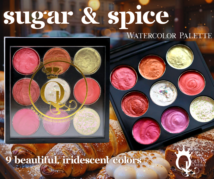 Sugar & Spice -- Watercolor Palette
