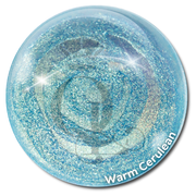 Warm Cerulean -- Saharan Sunset Shimmering Pigment