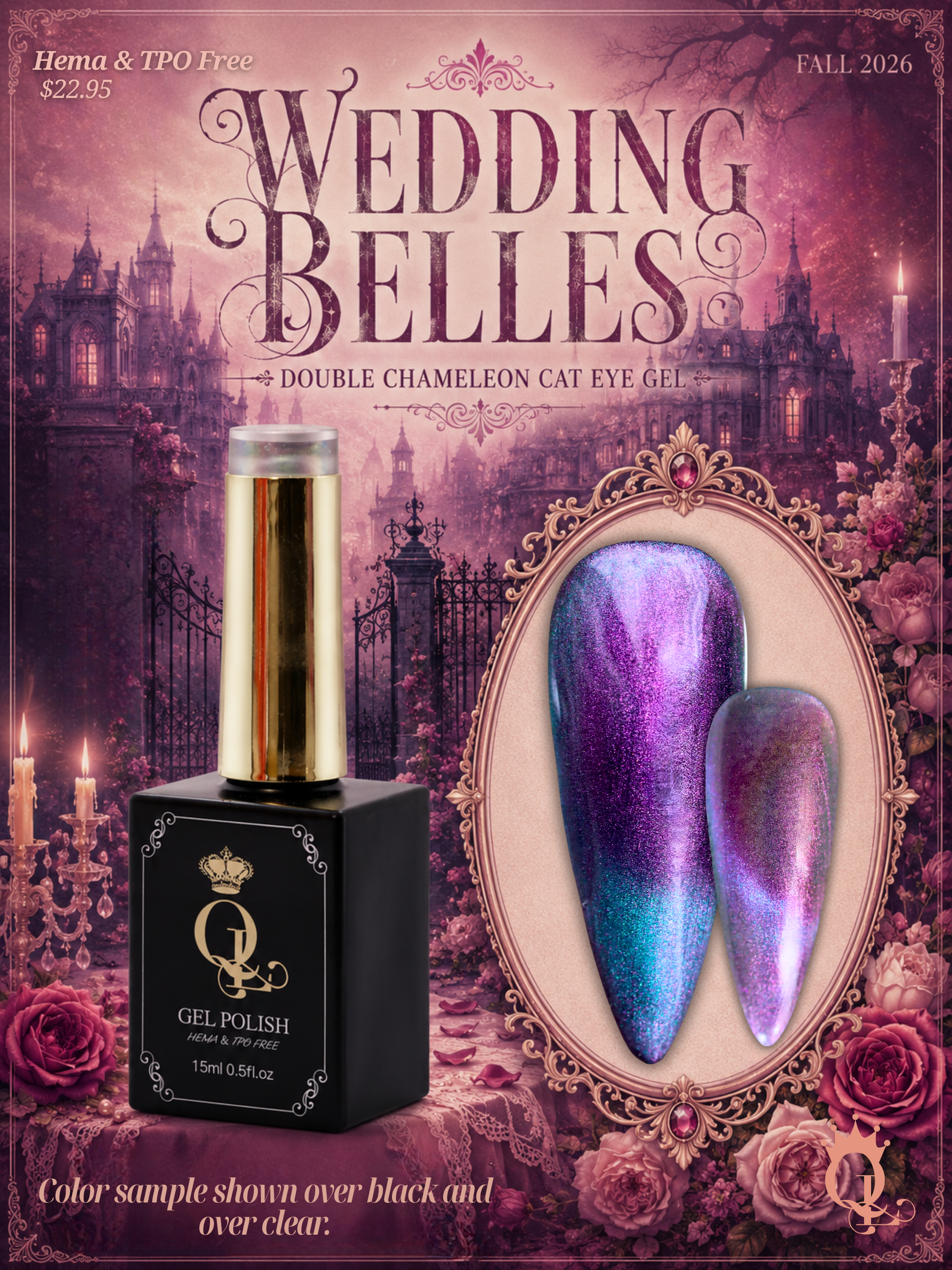 Wedding Belles -- Double Chameleon Cat Eye Gel
