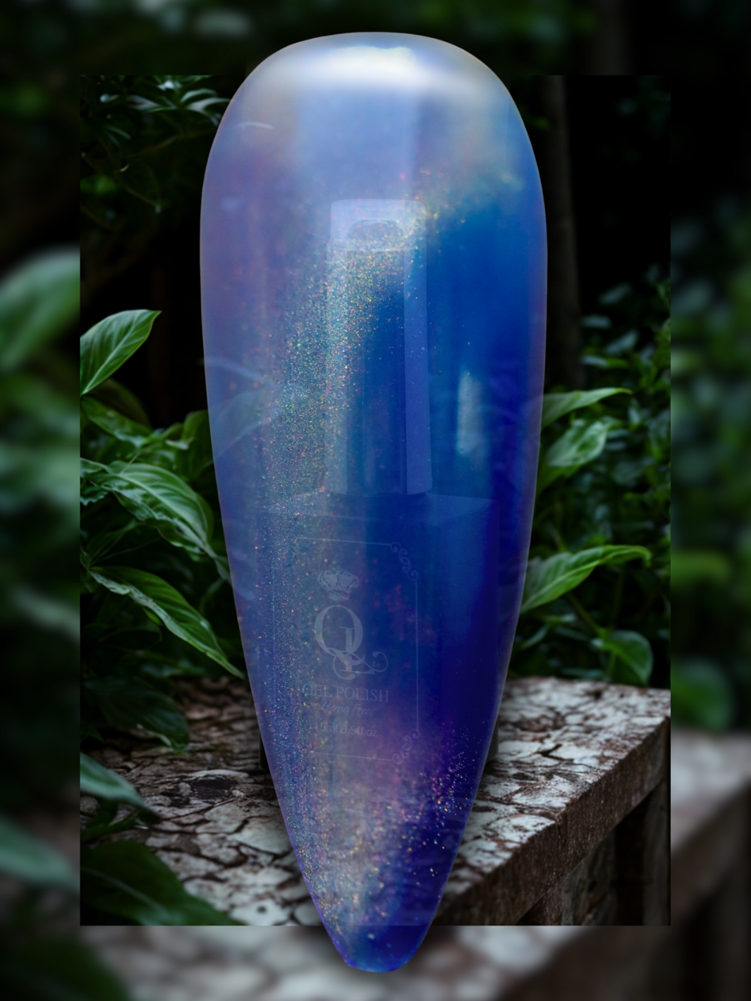 "Wishing You Well" -- Glass, Chameleon Cat Eye