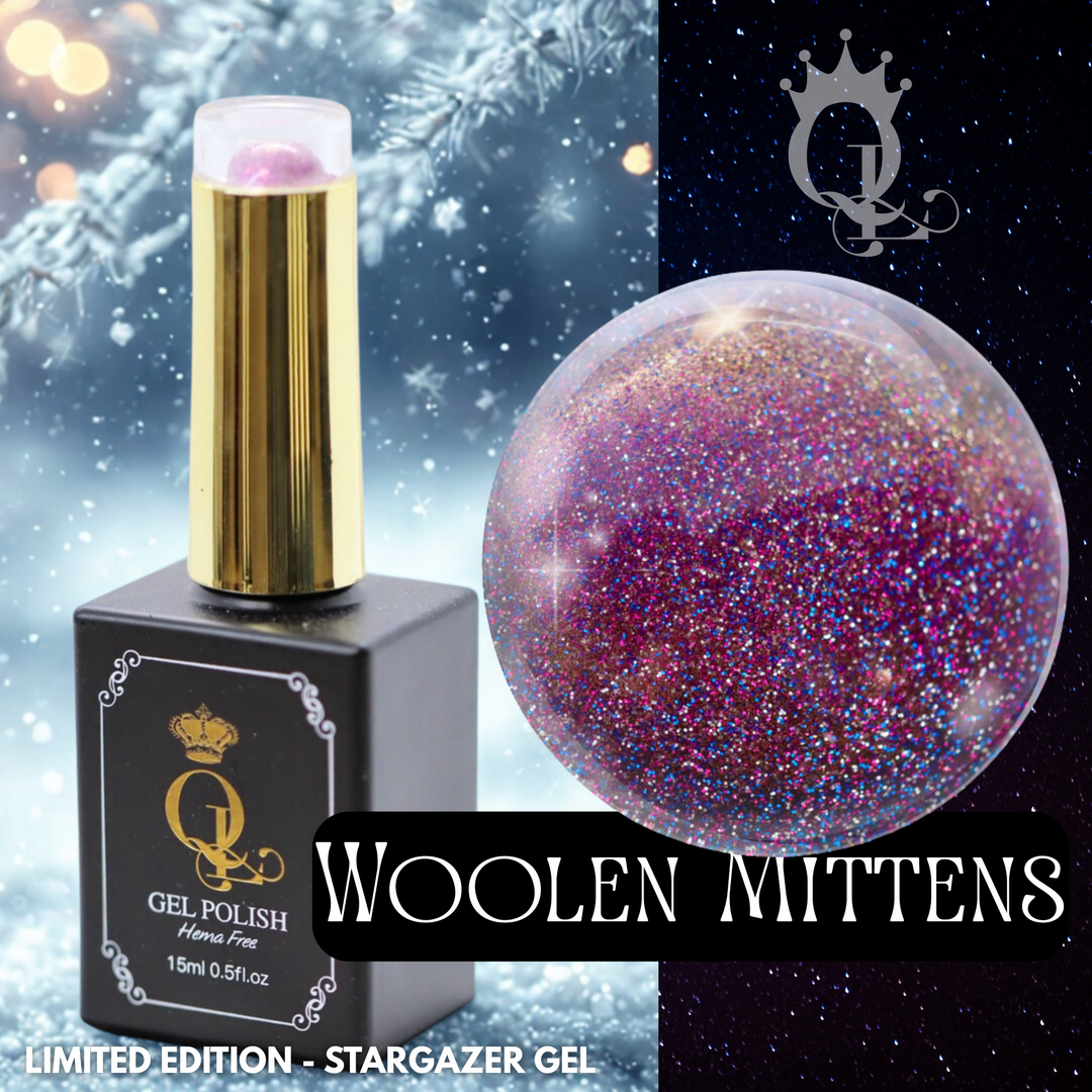 *Limited Edition* Woolen Mittens -- Stargazer HEMA-Free Cat Eye Gel