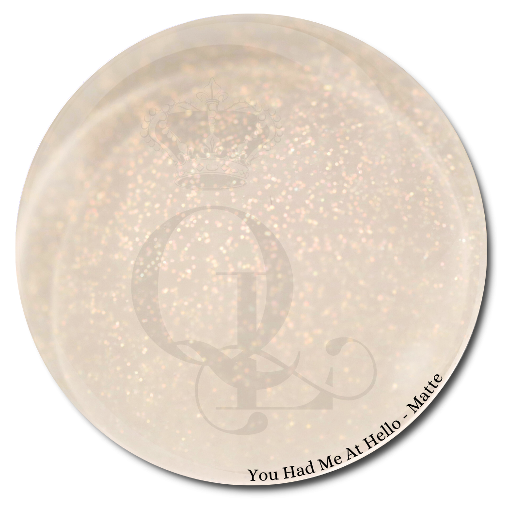 MATTE "You Had Me At Hello" -- HEMA-FREE Matte Hollywood Top Gel