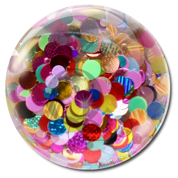 Colorful Sequence -- Cosmetic-Grade Glitter