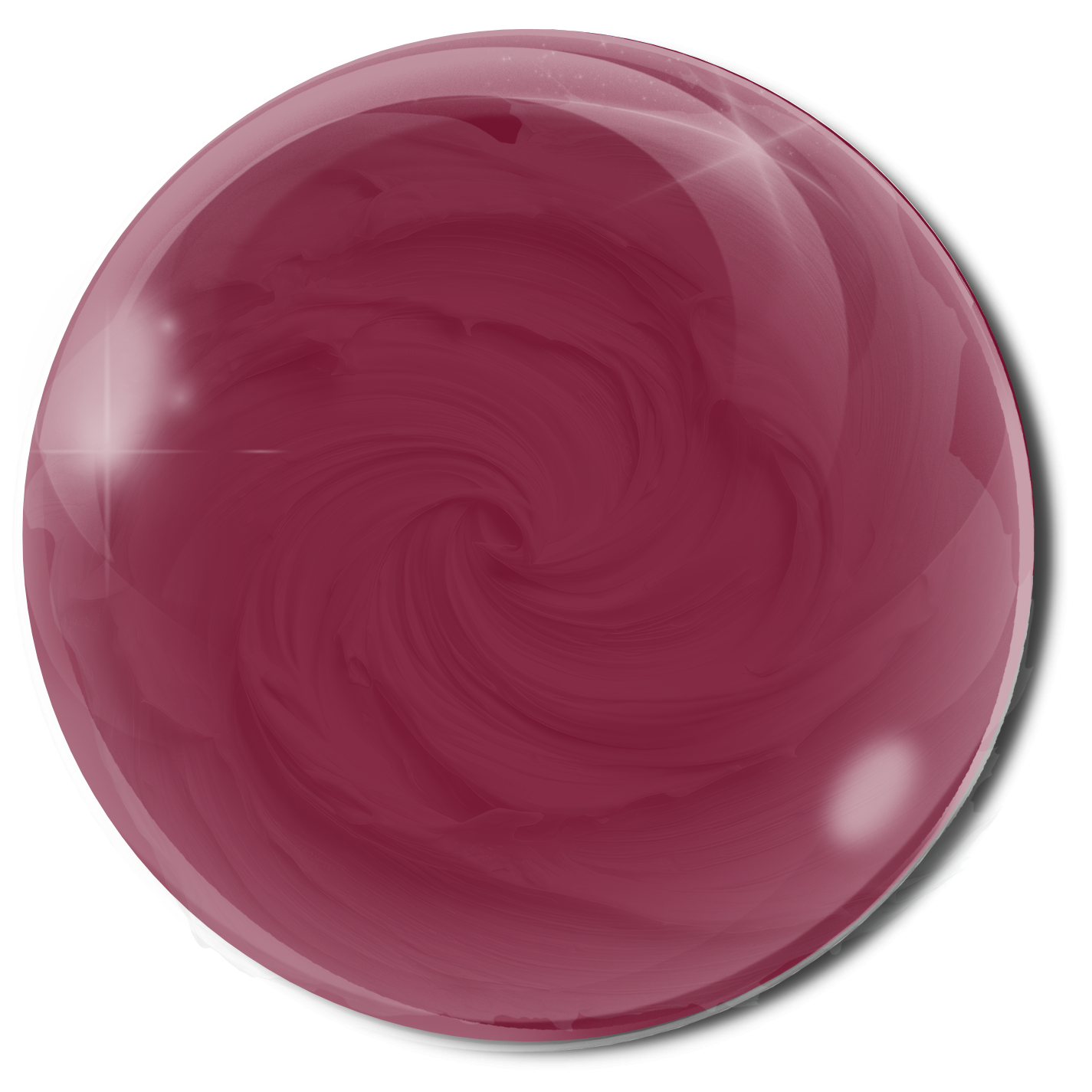 Cranberry -- Whipped Cream Gel