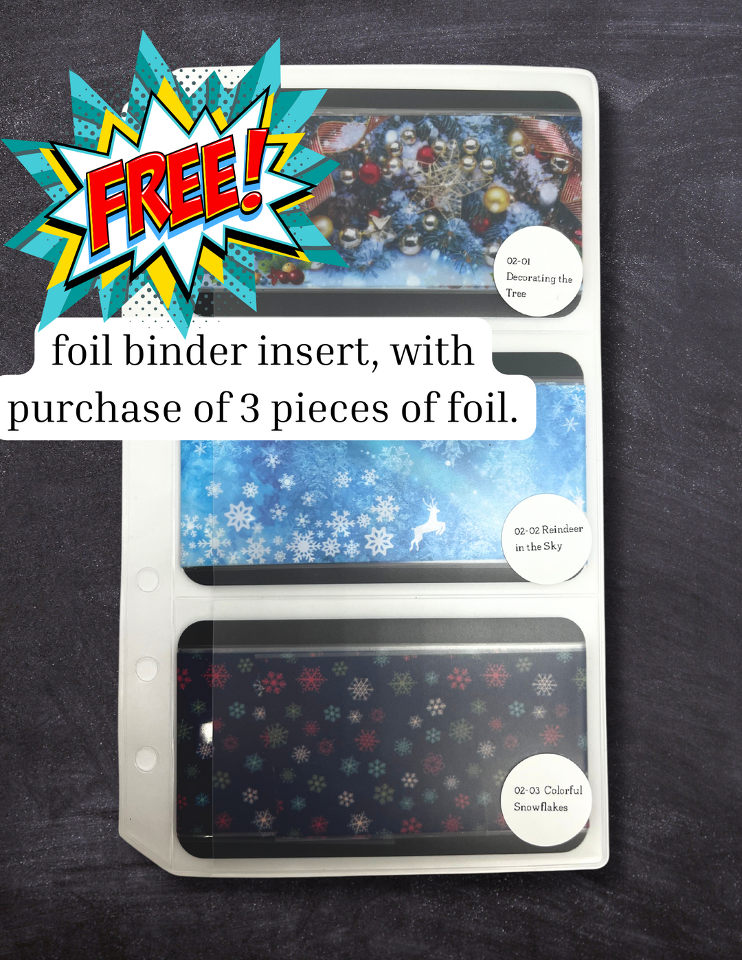 "02-09 Santa's Helpers" -- Nail Transfer Foil