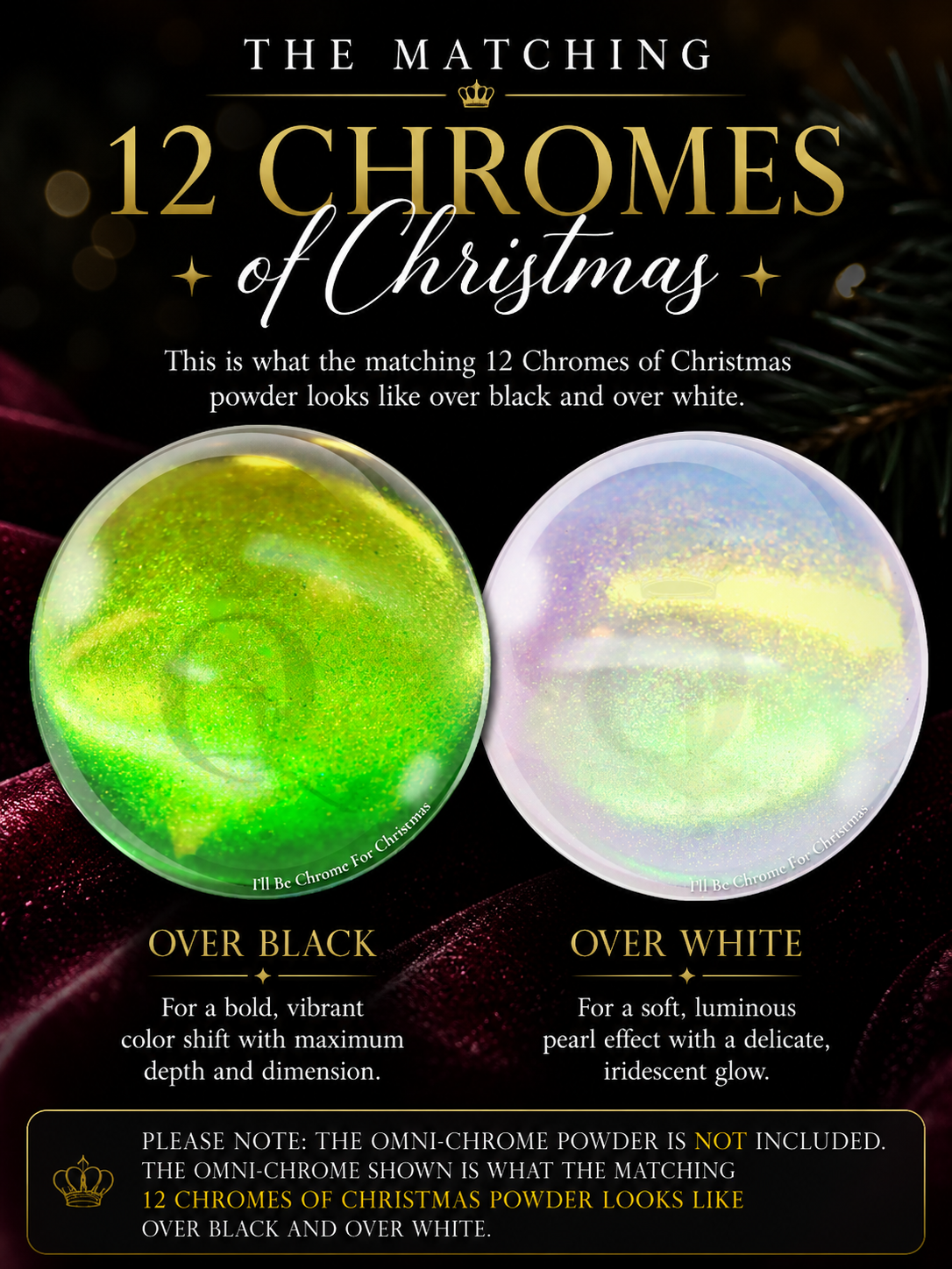 I'll be Chrome for Christmas -- 12 Candy Chromes of Christmas SINGLE