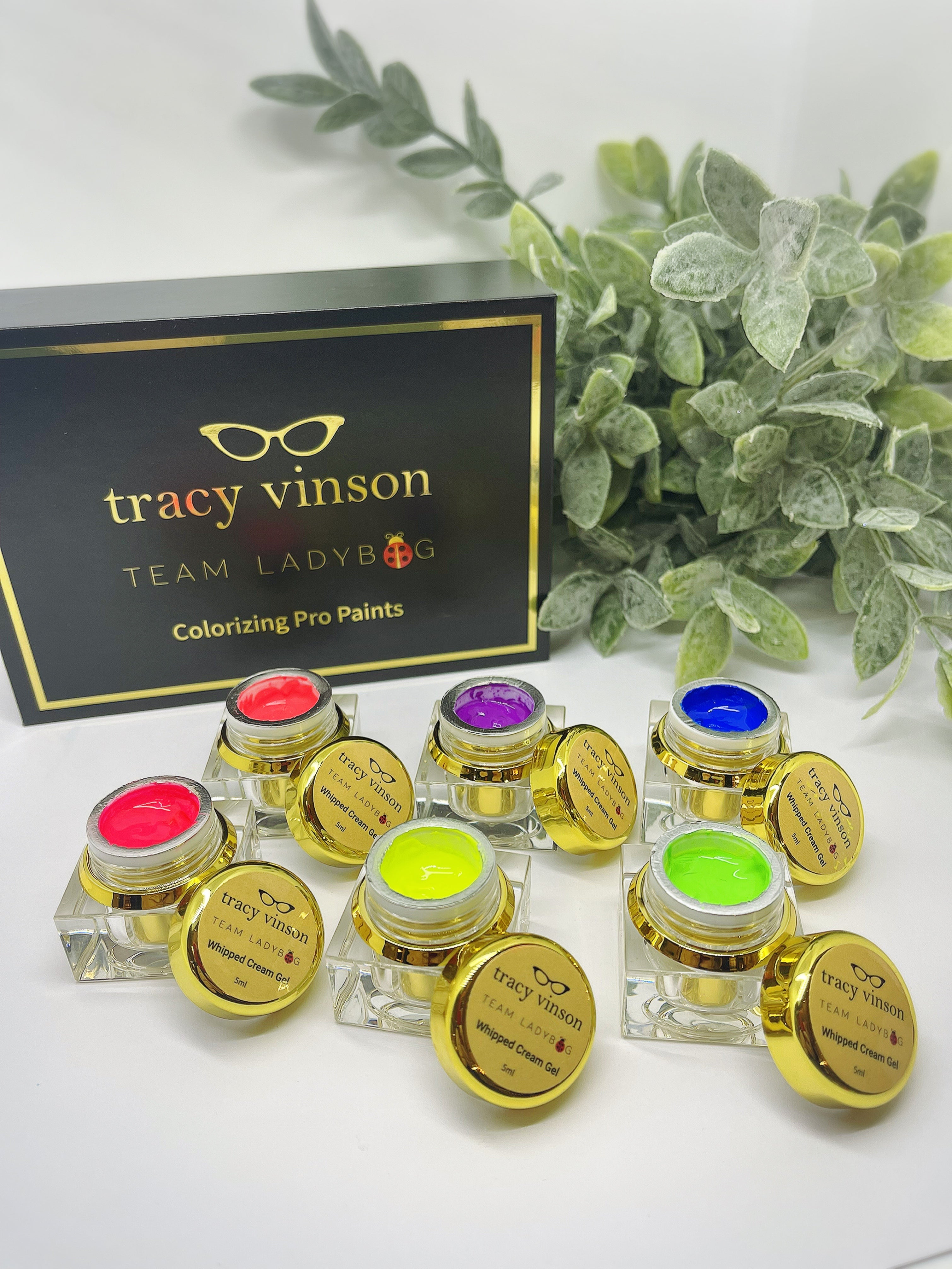 MM - Neon Whipped Cream Gel Paints