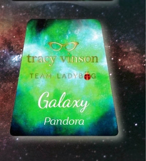 "Pandora" -- Galaxy Alcohol Ink