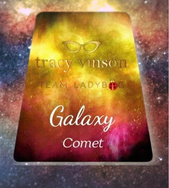 Comet -- Galaxy Alcohol Ink