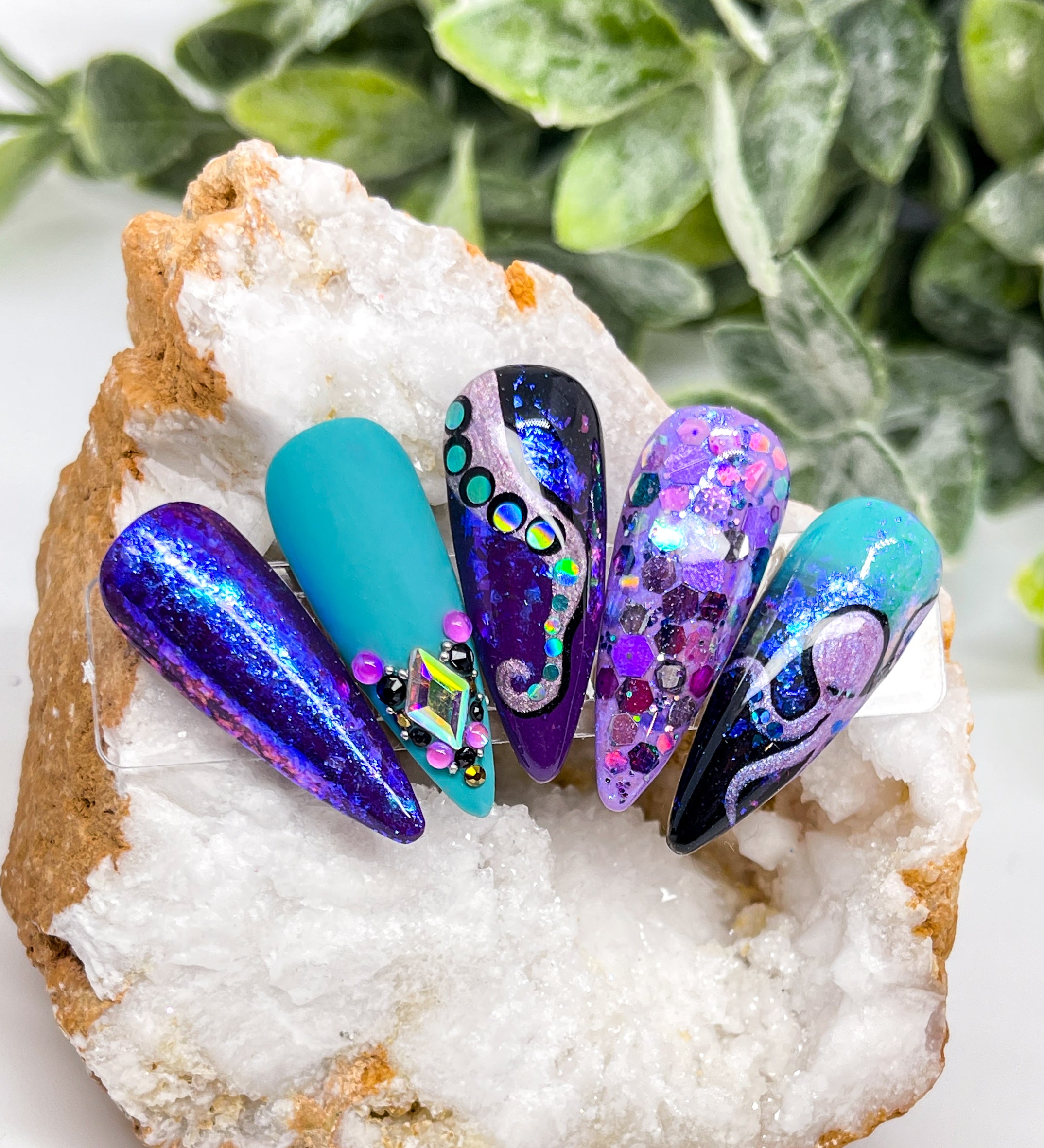Grape Snow-cone Candy Chrome