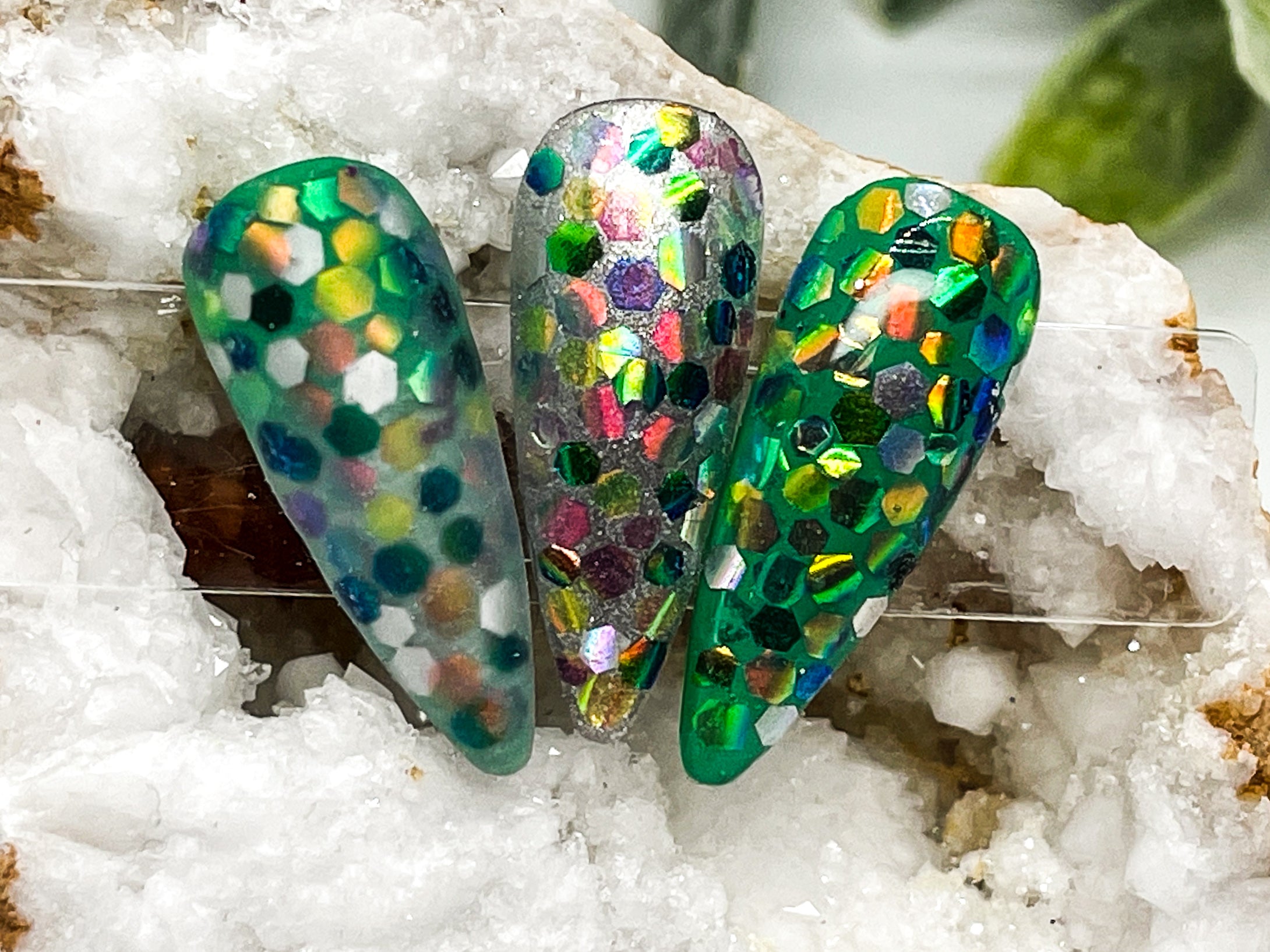 MM - "Sea Glass" -- Lavish Ladybug Sparklers