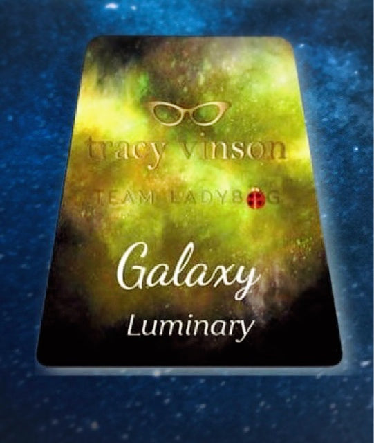 "Luminary" -- Galaxy Alcohol Ink