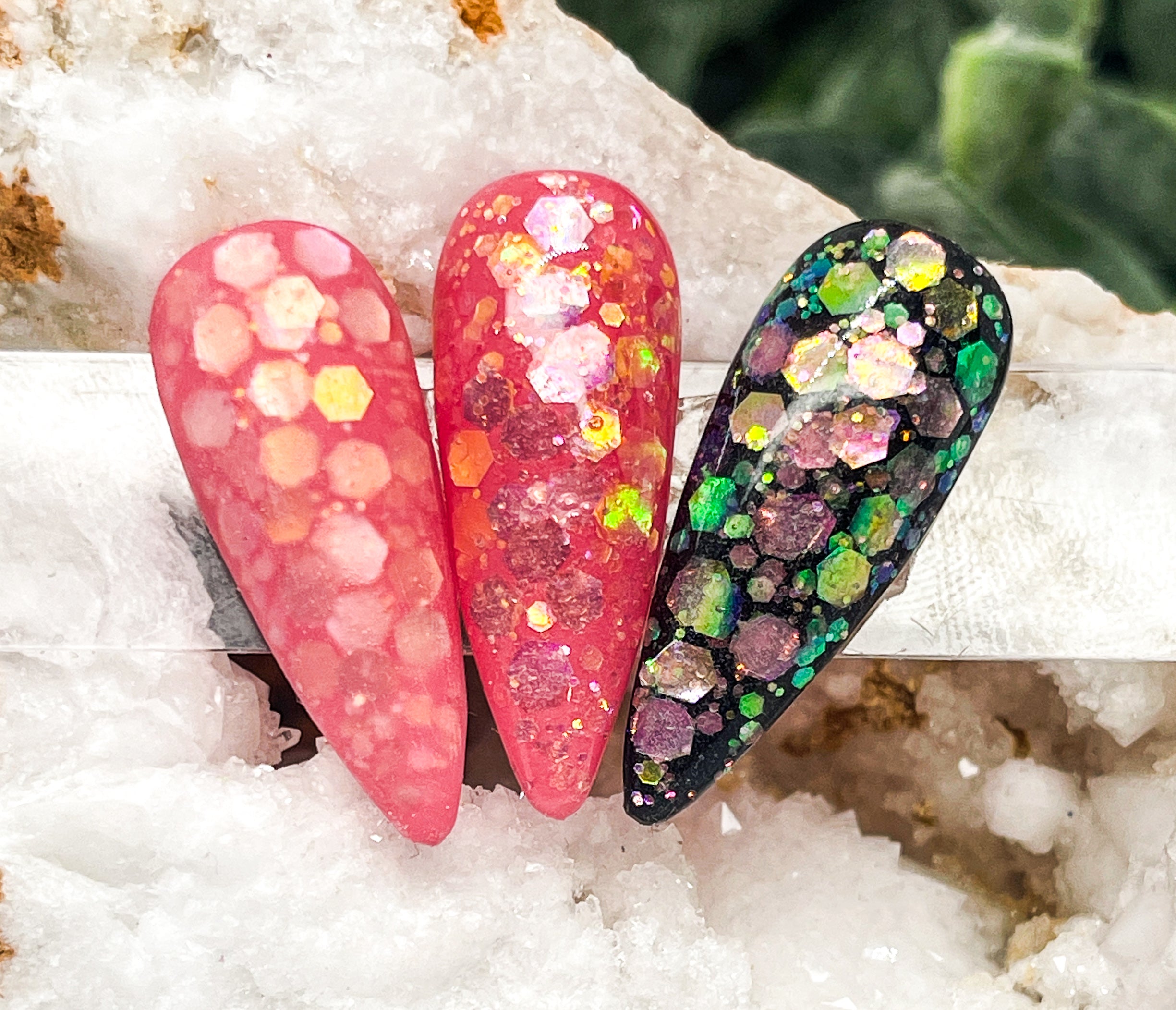 Her Best Blush -- Cosmetic-Grade Glitter
