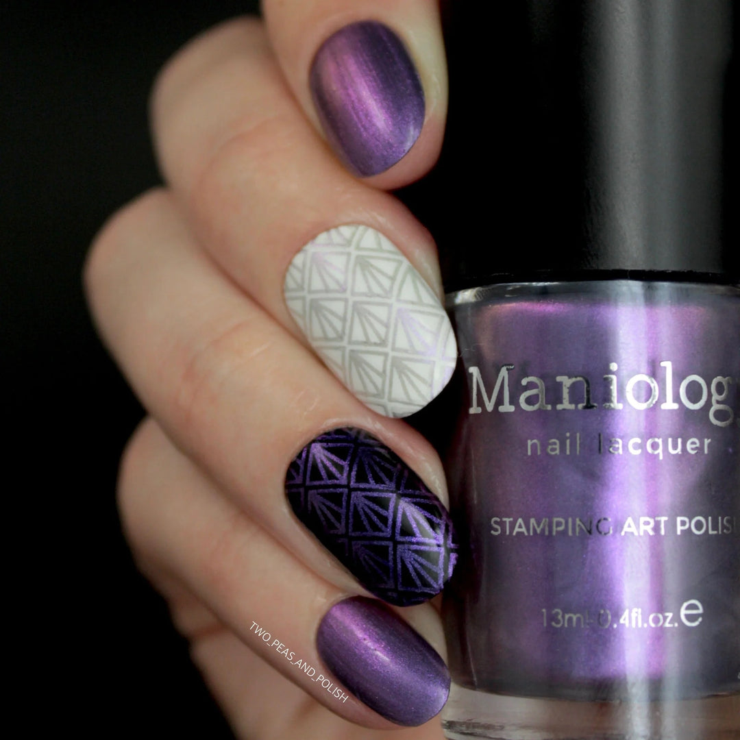 Maniology Brand- Grimm's Nightfall: 6-Piece Duochrome and Metallic Stamping Polish Set