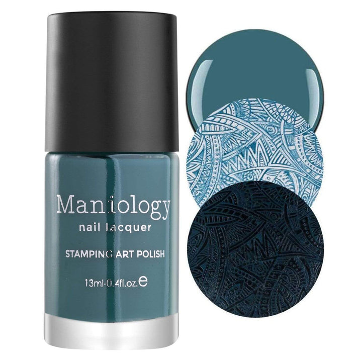 Maniology Brand- Snowflake Waltz: 6-Piece Stamping Polish Set