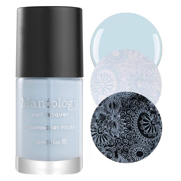 Maniology Brand- Snowflake Waltz: 6-Piece Stamping Polish Set