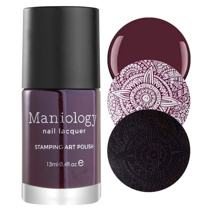 Maniology Brand- Snowflake Waltz: 6-Piece Stamping Polish Set