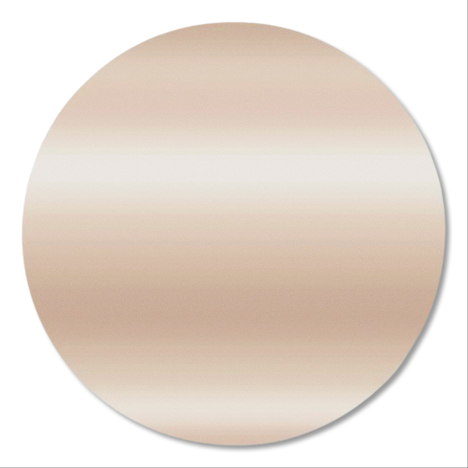 Metallic Champagne Gold One-Stroke Velvet Touch Gel Paint