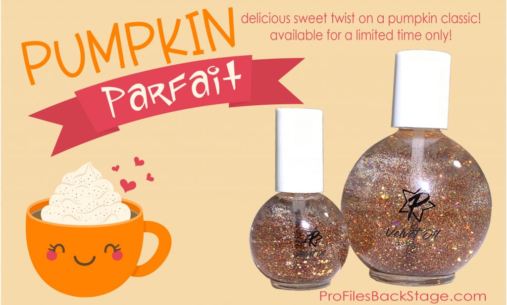 PF - Pumpkin Parfait Velvet Cuticle Oil (with glitter)