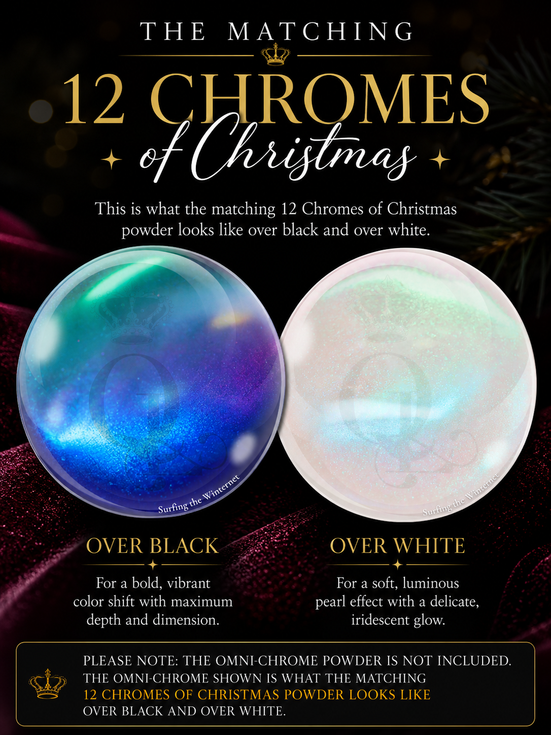 Surfing the Winternet -- 12 Candy Chromes of Christmas SINGLE