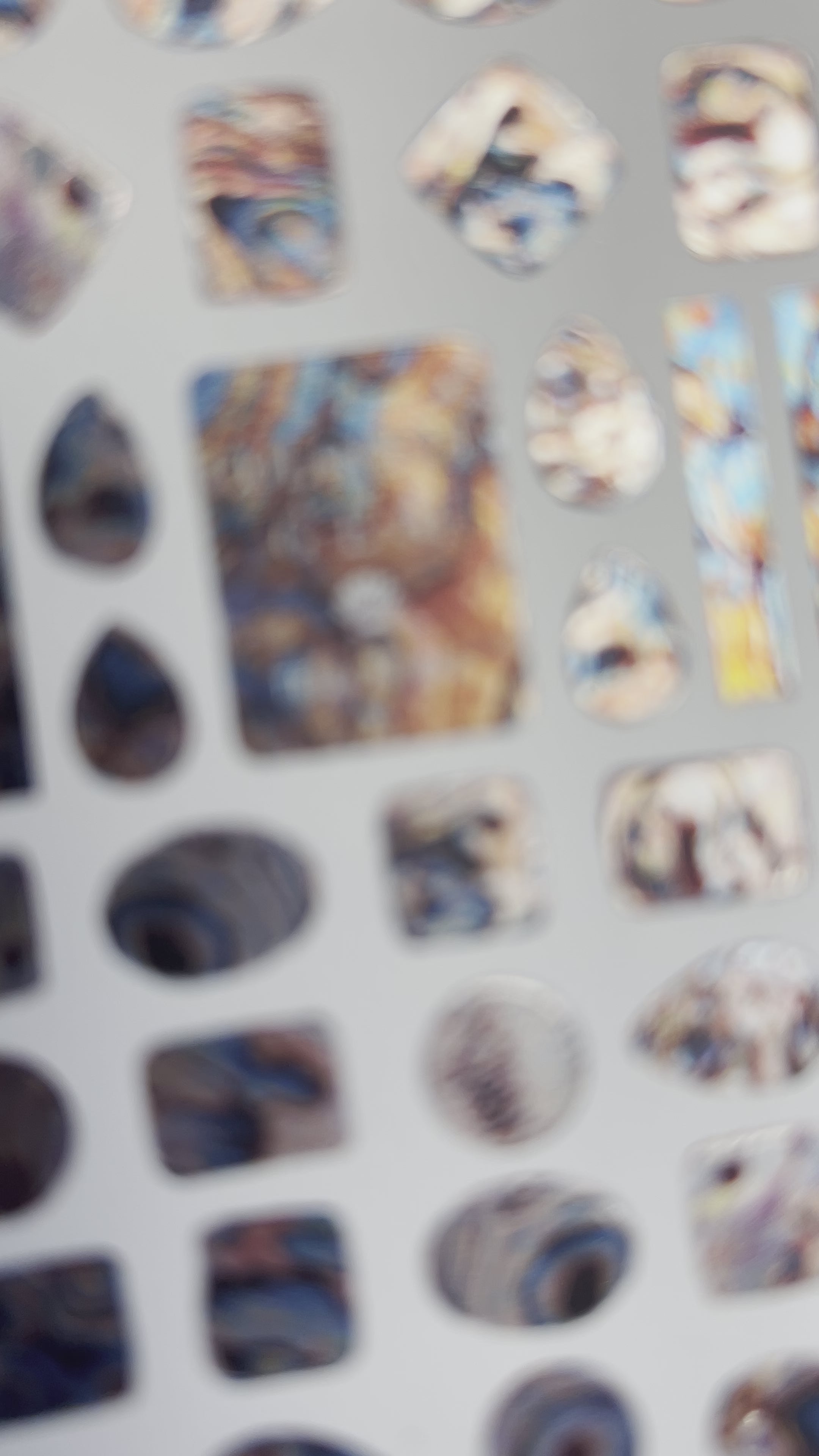 Load video: MM - Pāua Shell Decals--MERMAN