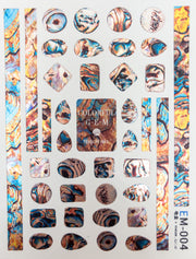 MM - Pāua Shell Decals--MERMAN