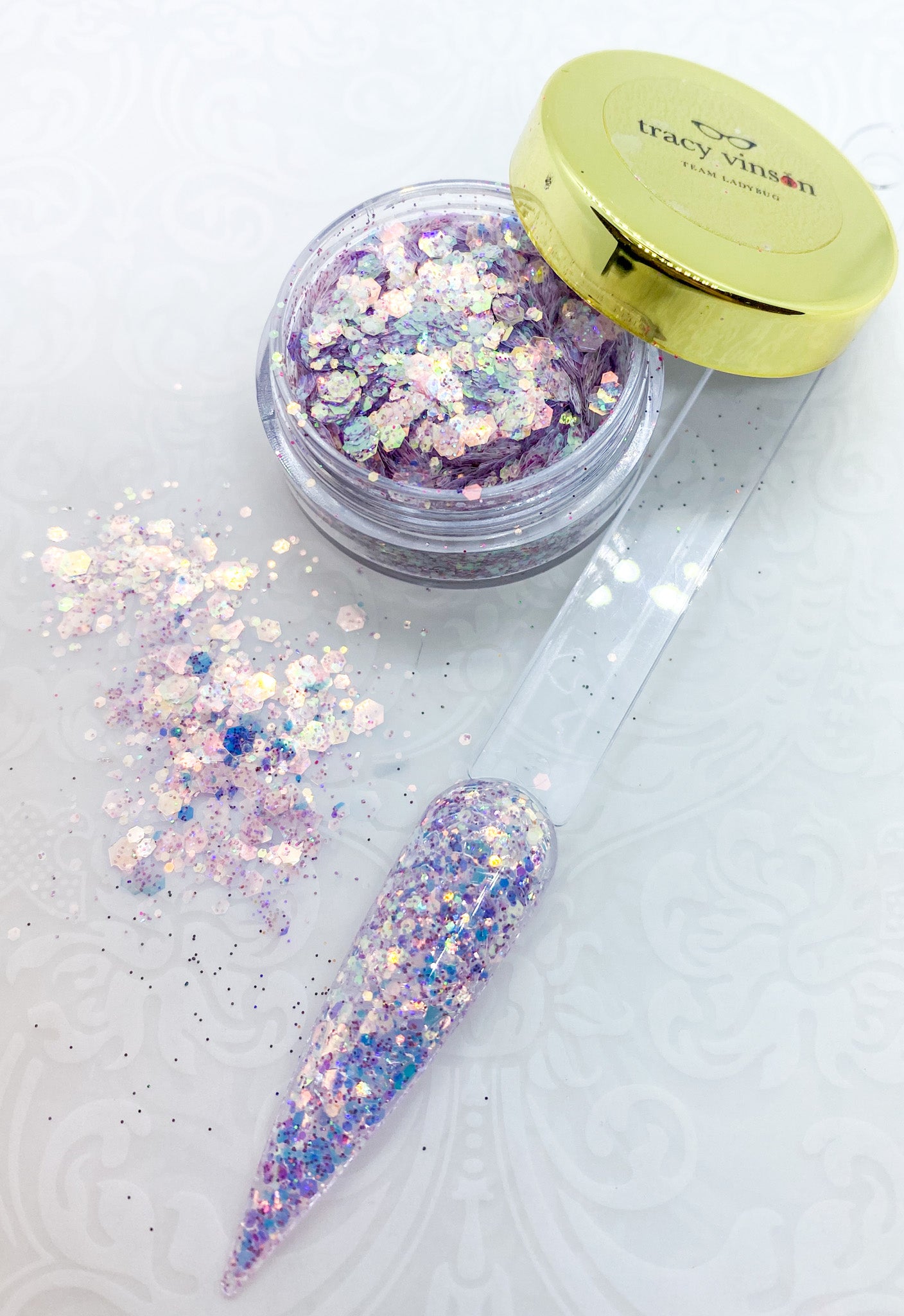MM - Premium Diamond Ice Glitters -- Triple Berry