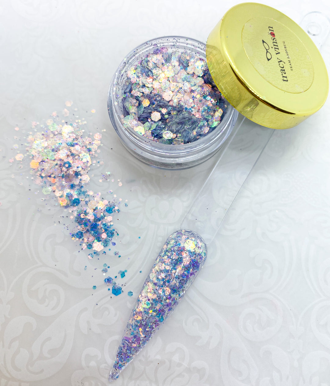 MM - Premium Diamond Ice Glitters -- Wild Lavender