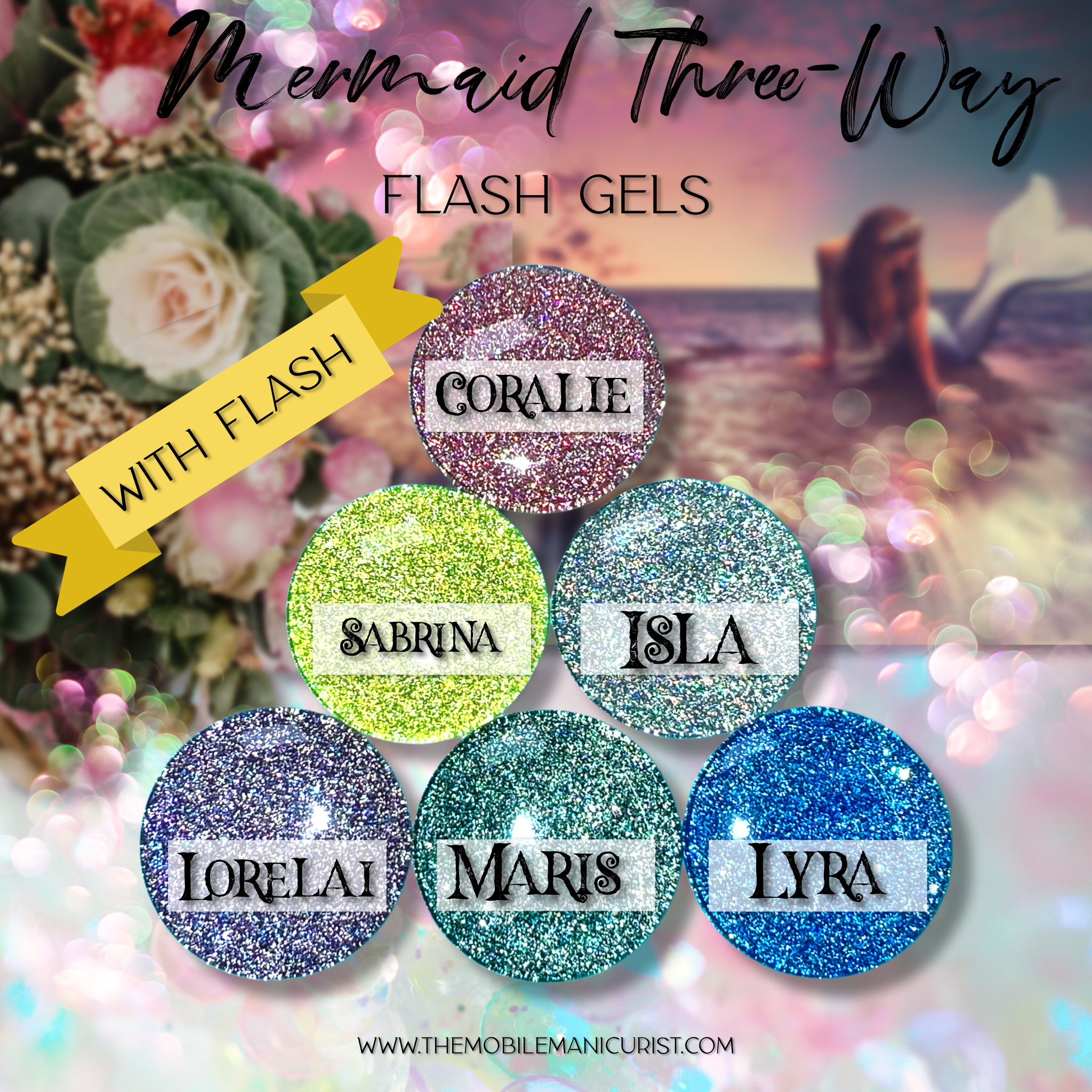 MM - Mermaid Flash Gel -- Isla