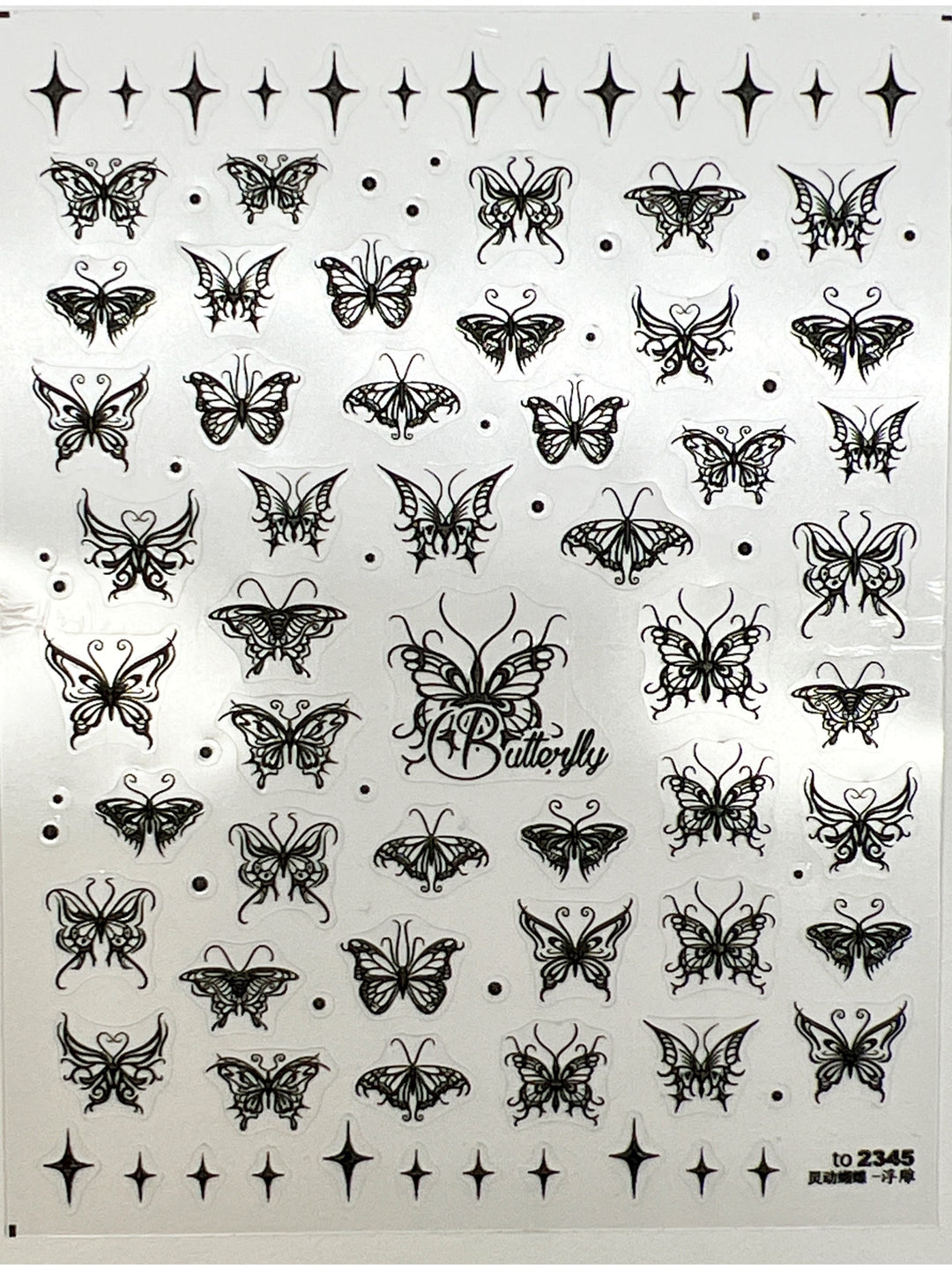 MM-- Tattoo Butterfly Decals