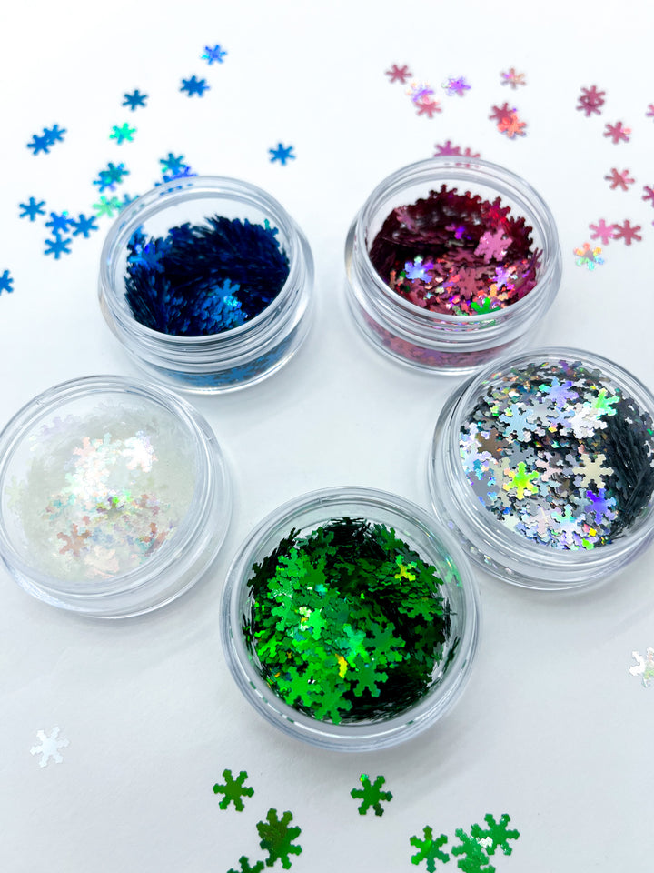 MM - 5D Snowflake Glitter Set (5pcs)