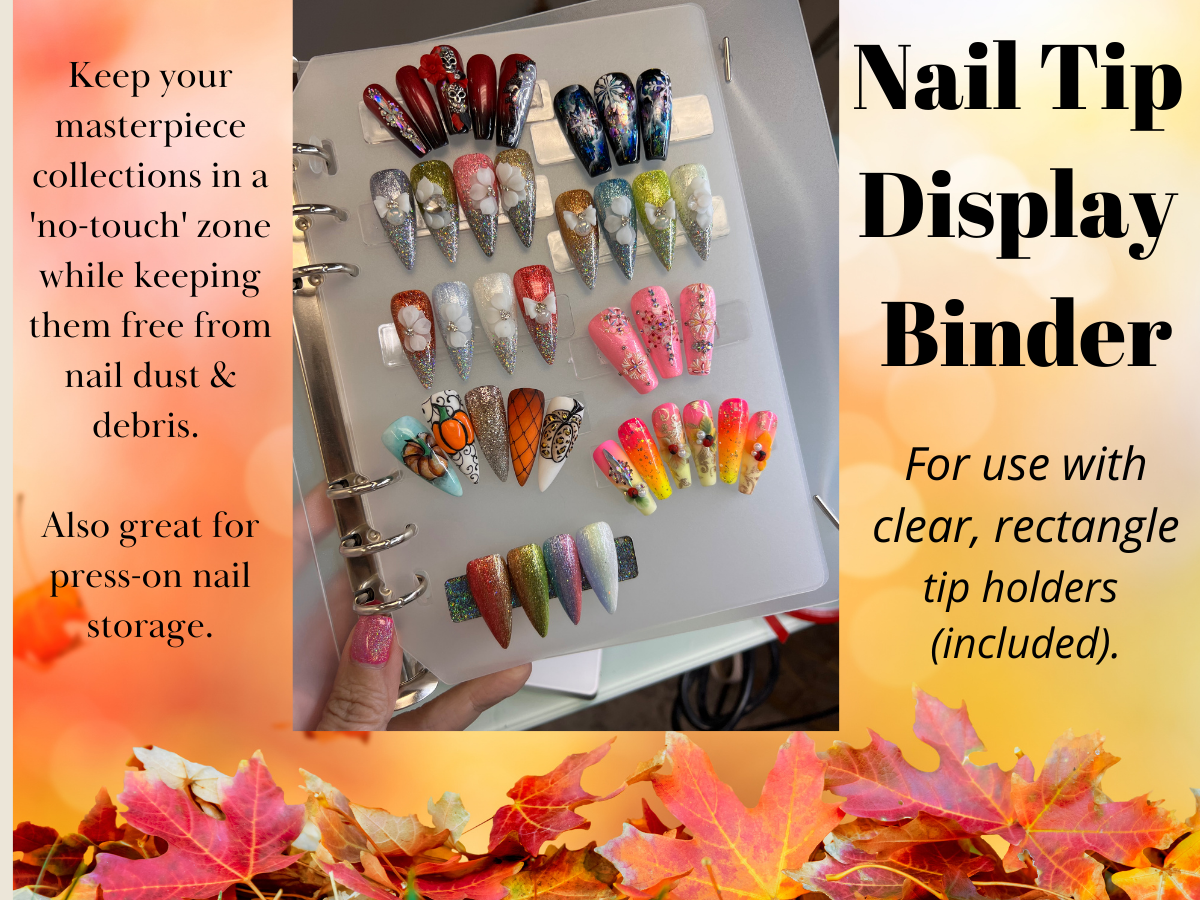 MM - Nail Tip Display Binder