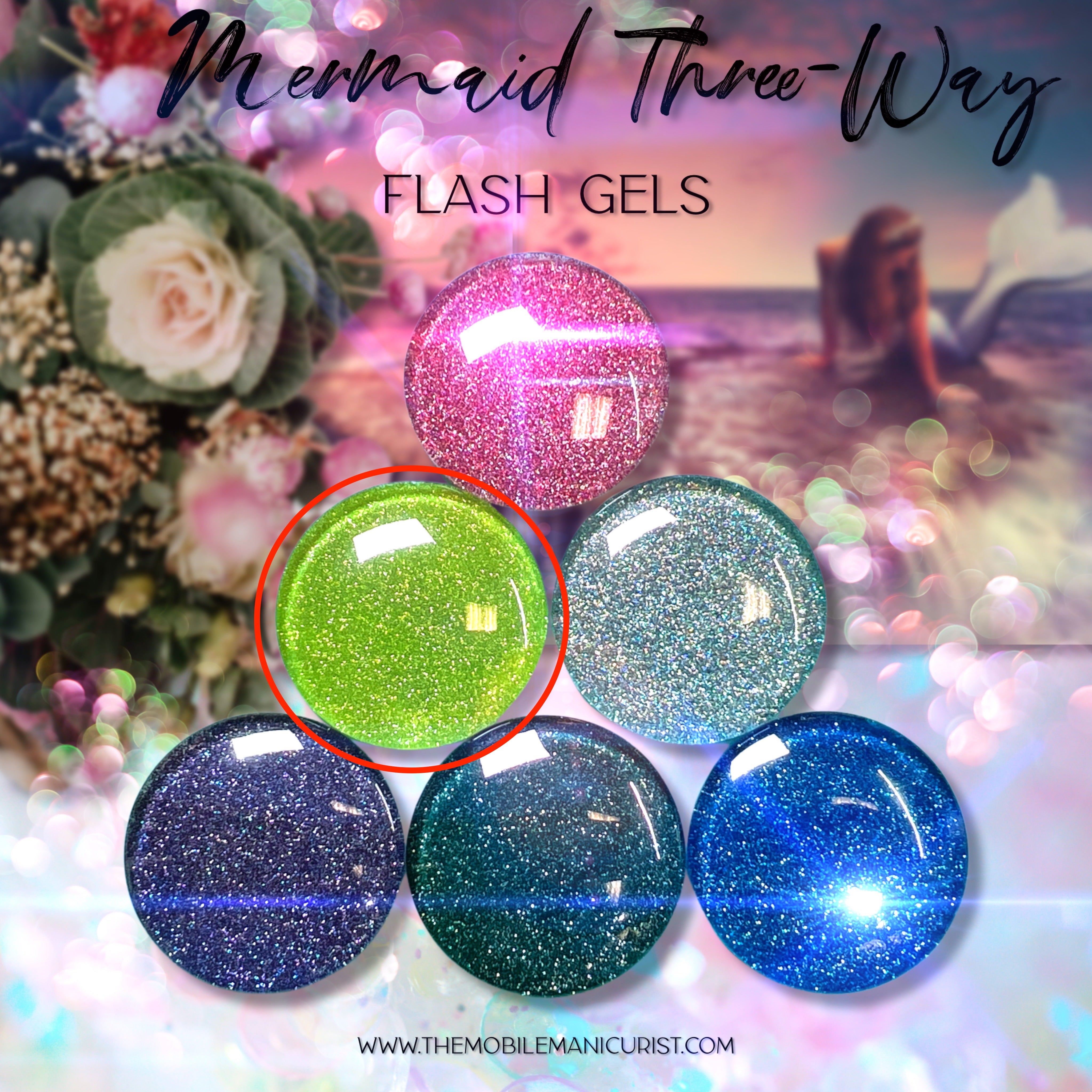 MM - Mermaid Flash Gel -- Sabrina