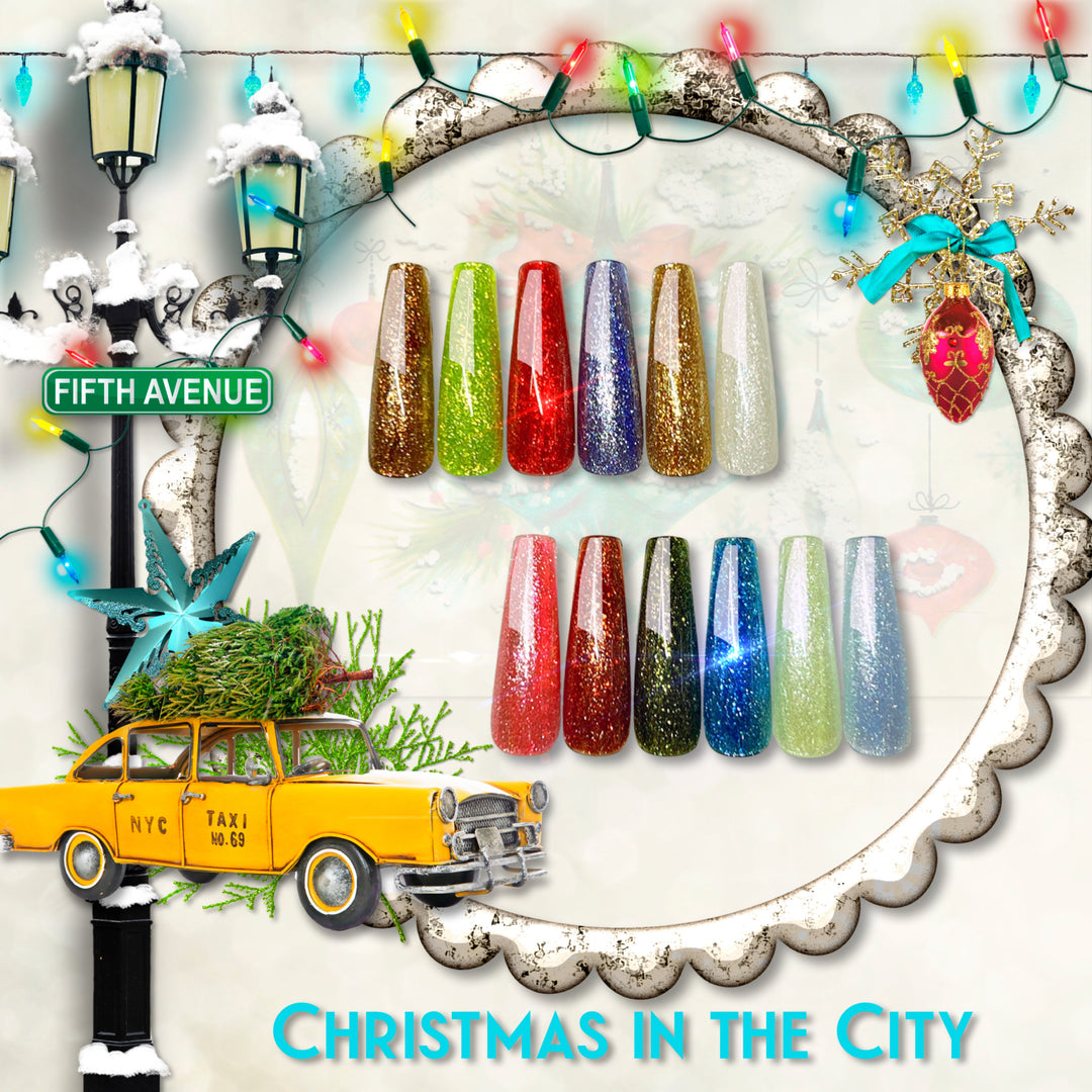 Ladybug Liner Gel -- Set #4 PRISM Christmas in the city