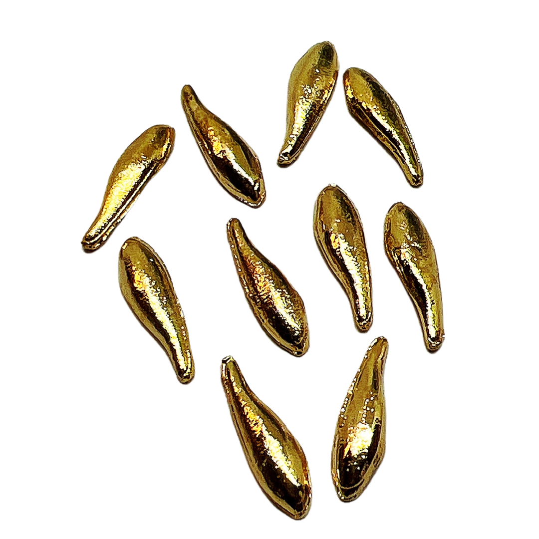MM - Metallic Teardrops GOLD