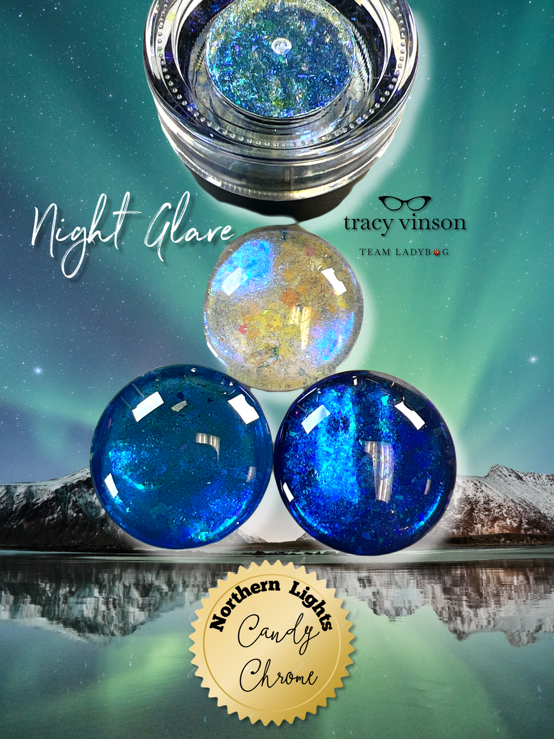 MM - Northern Lights Candy Chrome -- "Night Glare"