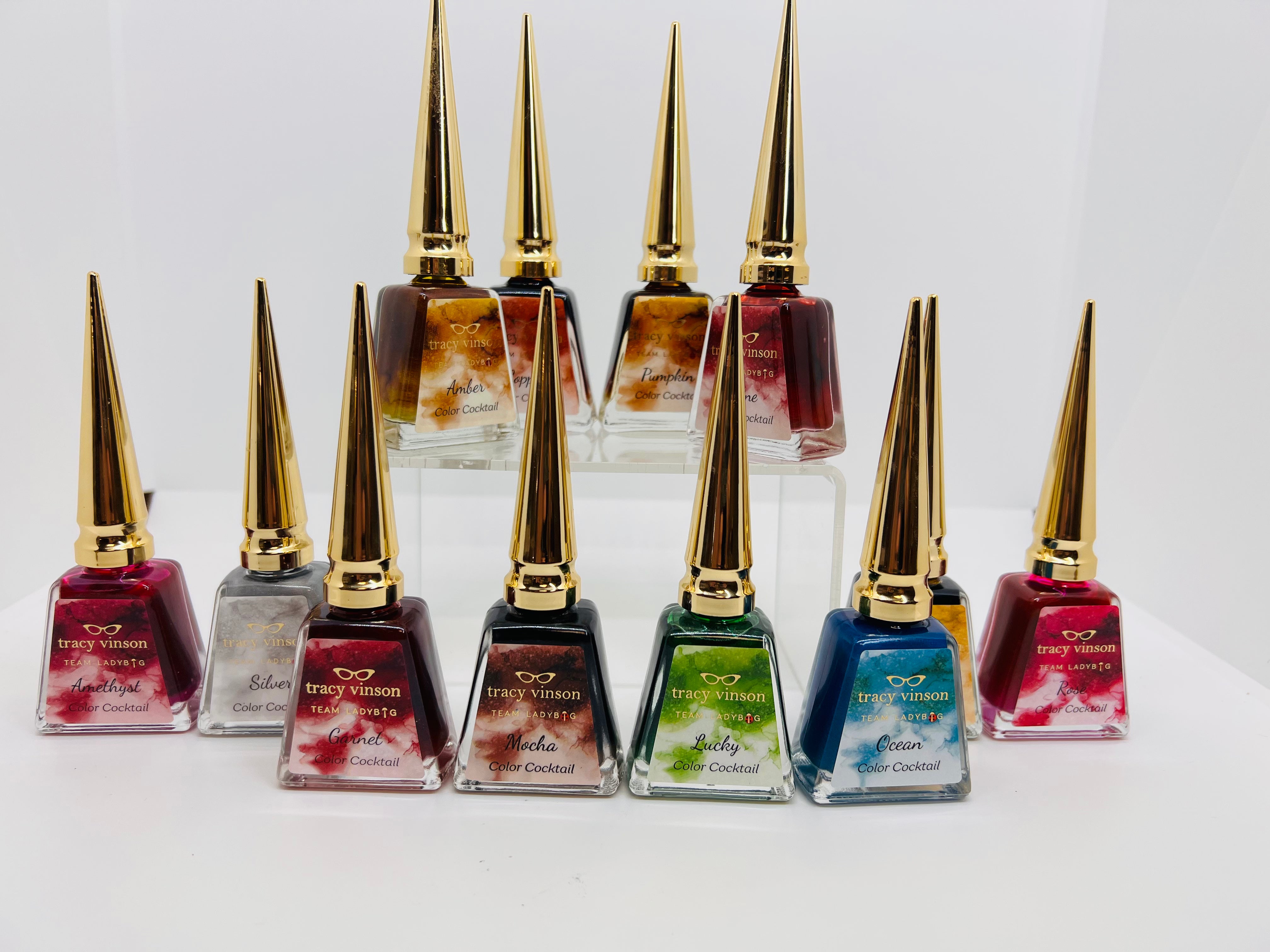 FULL SET -- Metallic Color Cocktail Alcohol Inks