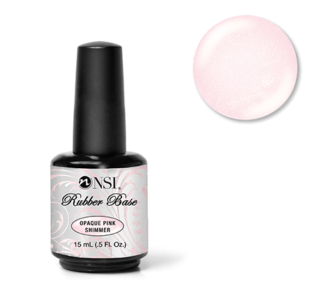 NSI - "Opaque Pink Shimmer" Rubber Base